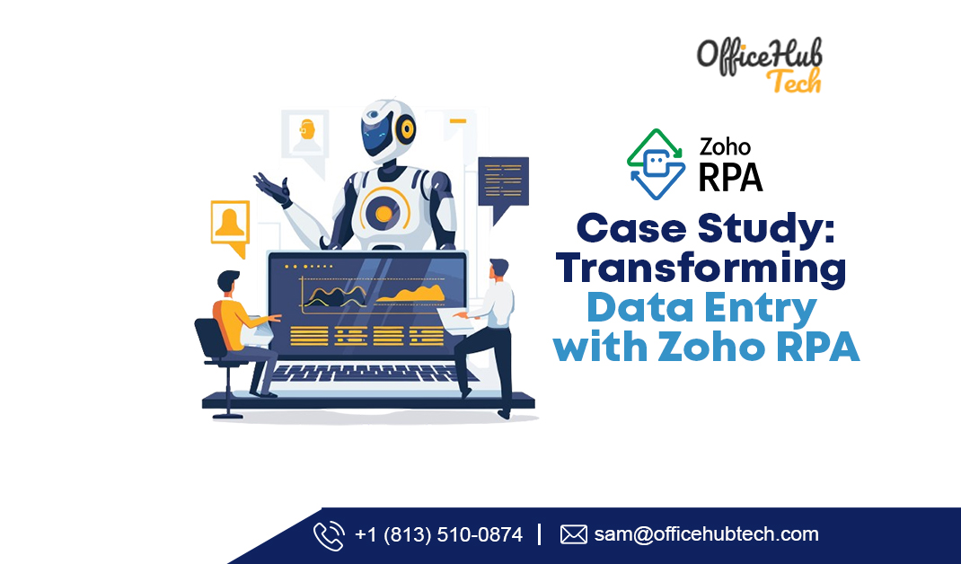 Explore the transformative power of Zoho RPA in data entry automation. Learn from real-world case studies!