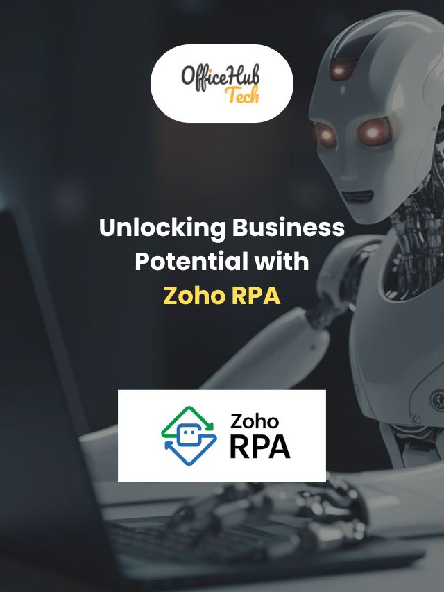 Unlocking Business Potential with Zoho RPA.