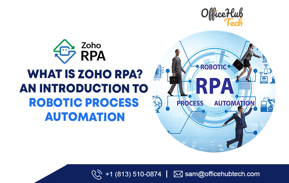 Maximize efficiency with Zoho RPA. Explore tailored automation solutions to revolutionize business operations in the US.