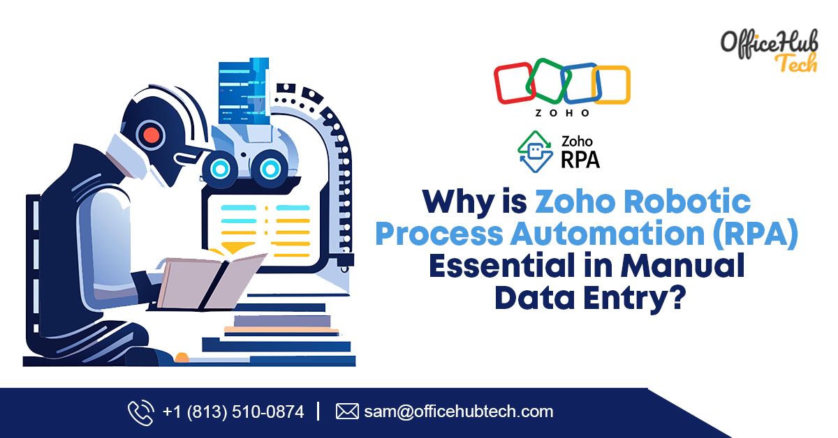 Zoho RPA, Zoho robotic process automation, Zoho rpa solutions, Zoho rpa services , rpa developer, rpa automation tools,