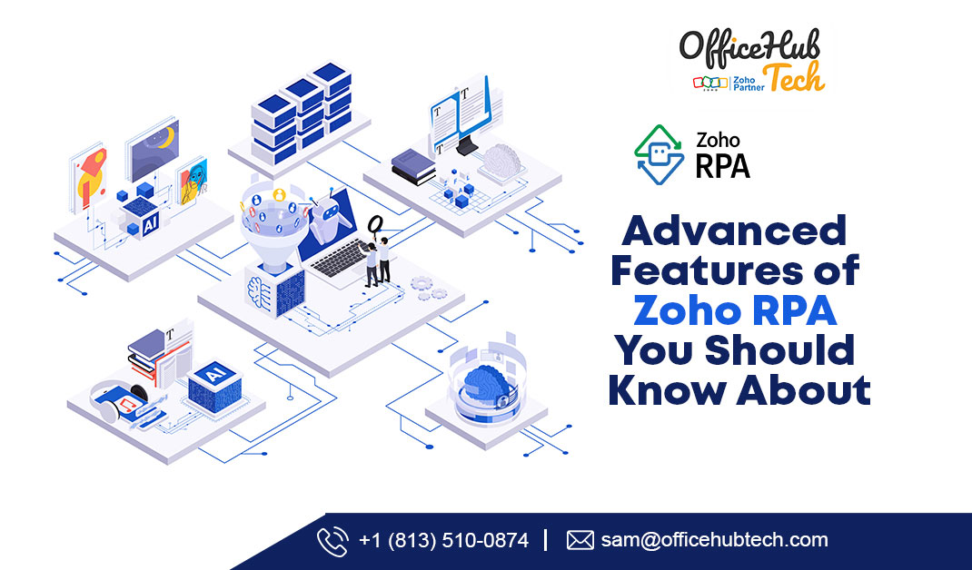Dive into the advanced capabilities of Zoho RPA, from cognitive automation to enhanced security features. Learn how these features drive strategic value and innovation.