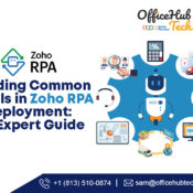 Discover expert strategies to navigate Zoho RPA implementation challenges. Learn to avoid pitfalls and optimize your automation journey effectively.