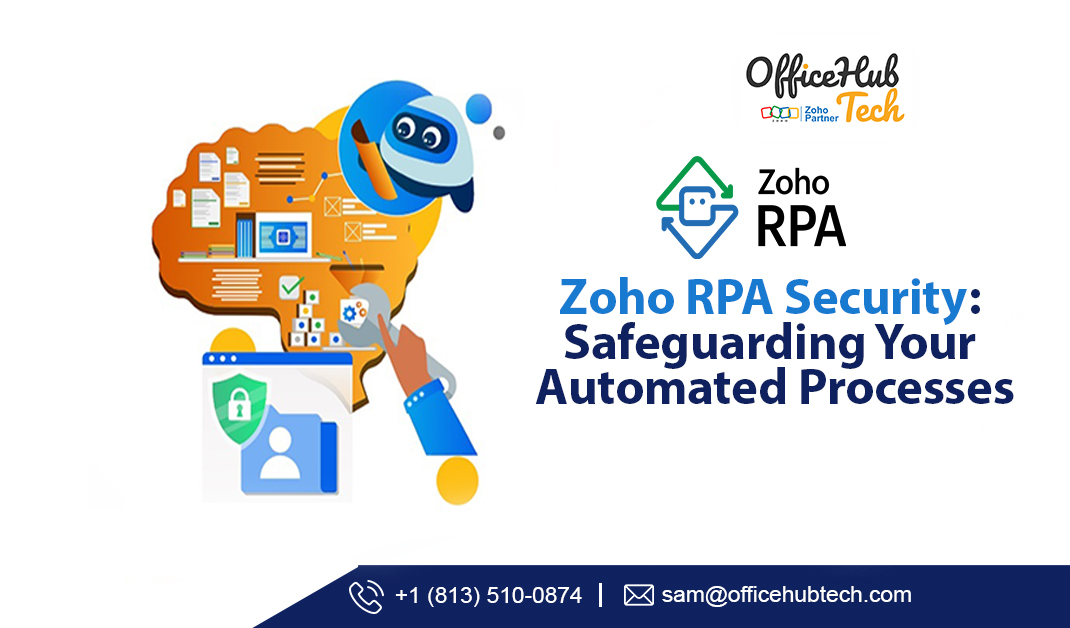 Secure your Zoho RPA deployments with expert insights on addressing vulnerabilities, implementing robust access controls, ensuring compliance, and advanced security practices.
