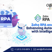 Learn how AI-integrated Zoho RPA enhances business operations by automating complex, decision-driven tasks for improved efficiency and scalability.