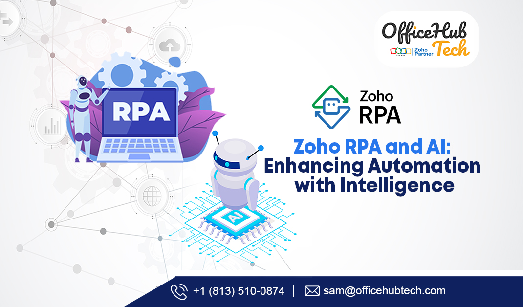 Learn how AI-integrated Zoho RPA enhances business operations by automating complex, decision-driven tasks for improved efficiency and scalability.