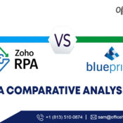 Navigate the RPA landscape with insights from OfficeHub Tech. Compare Zoho RPA & Blueprism to find the best fit for your business.