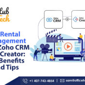 Streamline AV rental management with Zoho CRM and Creator. Discover key benefits for enhancing operations, customer satisfaction & business growth.