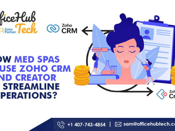 How Med Spas Can Use Zoho CRM and Creator to Streamline Operations ?