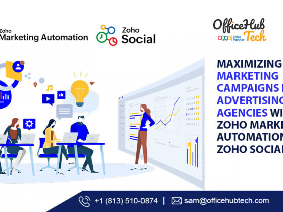 Maximizing Marketing Campaigns in Advertising Agencies with Zoho Marketing Automation and Zoho Social