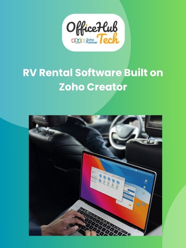 RV Rental Software Built on Zoho Creator