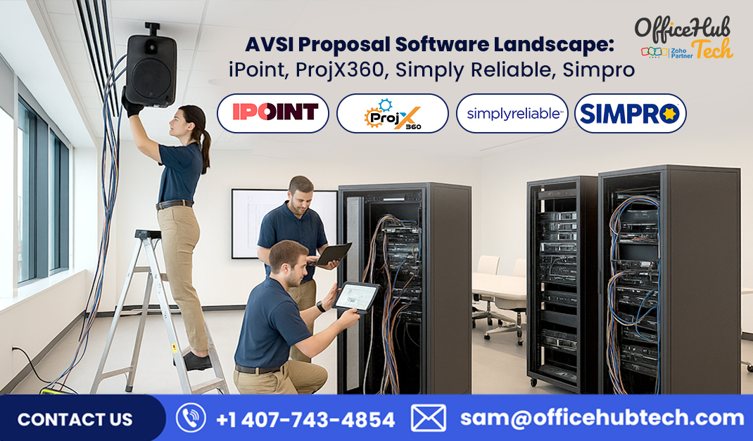 Comparing Top AVSI Proposal Tools iPoint ProjX360 Simply Reliable and Simpro