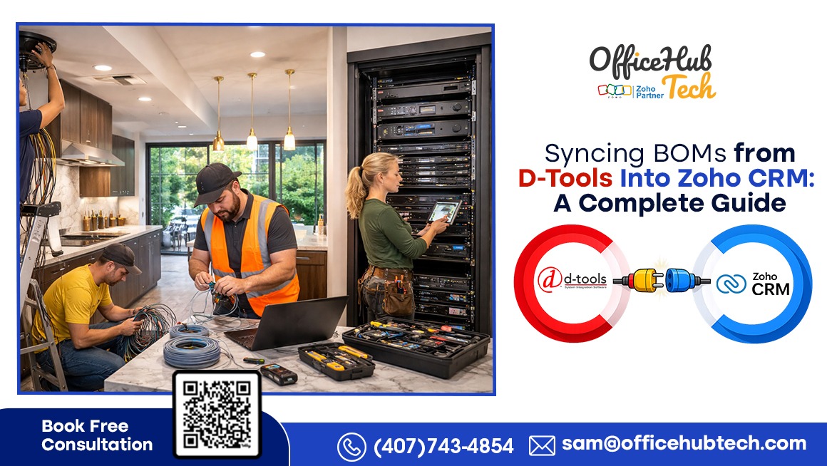 Syncing BOMs from D-Tools Into Zoho CRM: A Complete Guide