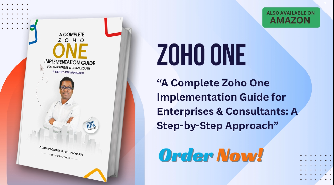 Zoho One Implementation Guide Book | Enterprise & Consultant Playbook