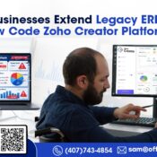 How Businesses Extend Legacy ERP with Low Code Zoho Creator Platform