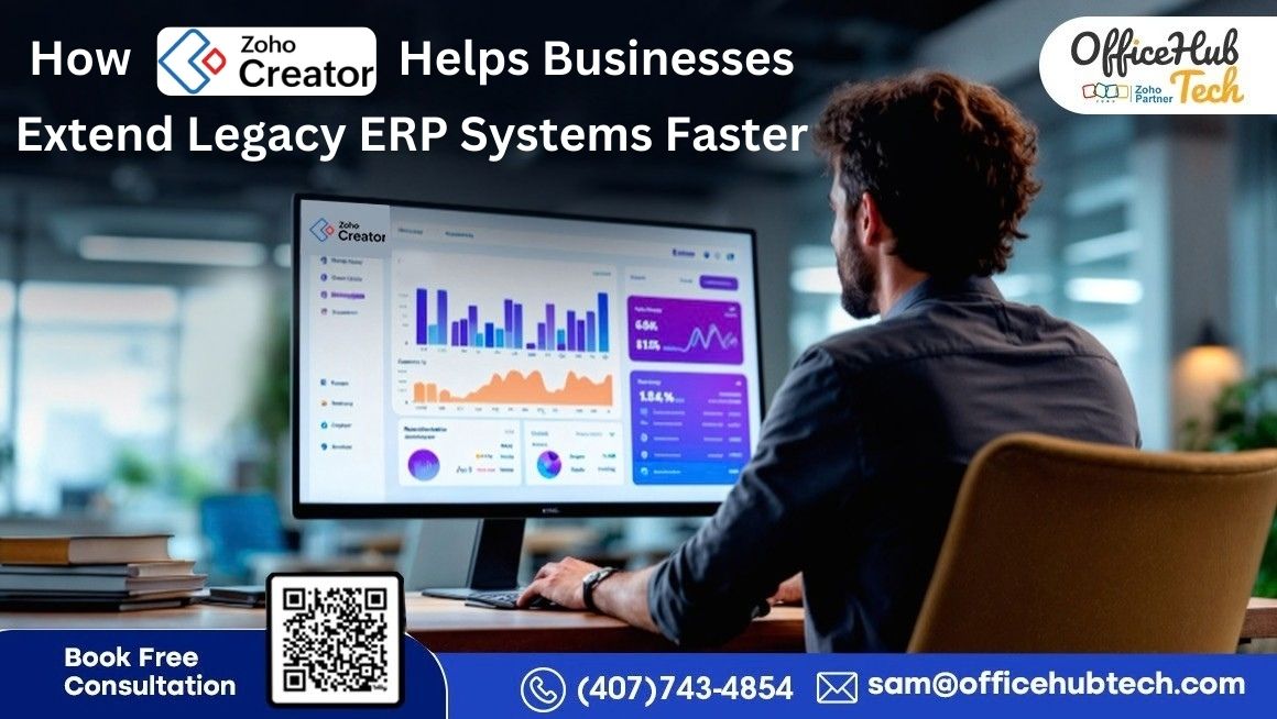 How Zoho Creator Helps Businesses Extend Legacy ERP Systems Faster (1)