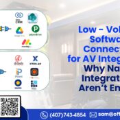 Low-Voltage Software Connectors for AV Integrators Why Native Integrations Aren’t Enough