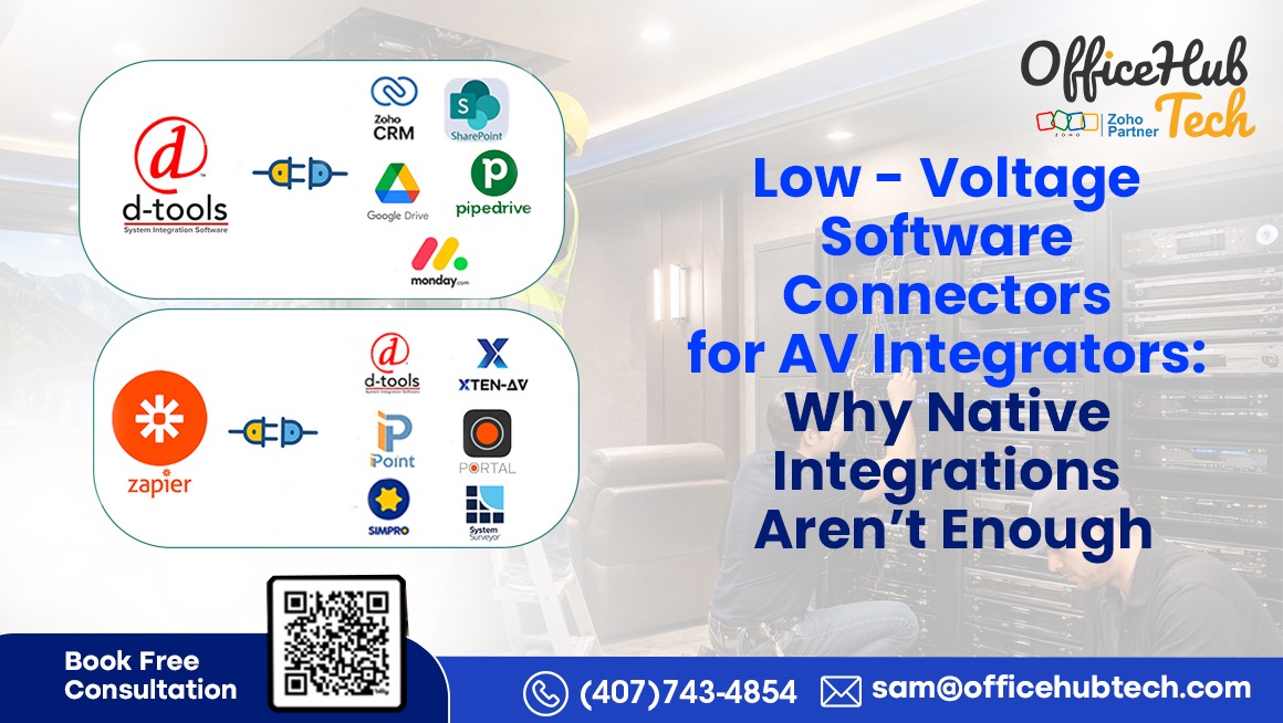 Low-Voltage Software Connectors for AV Integrators Why Native Integrations Aren’t Enough
