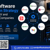 Integrate your business software into one connected ecosystem to automate workflows, eliminate data silos, and improve operational efficiency for AV and Low Voltage companies.