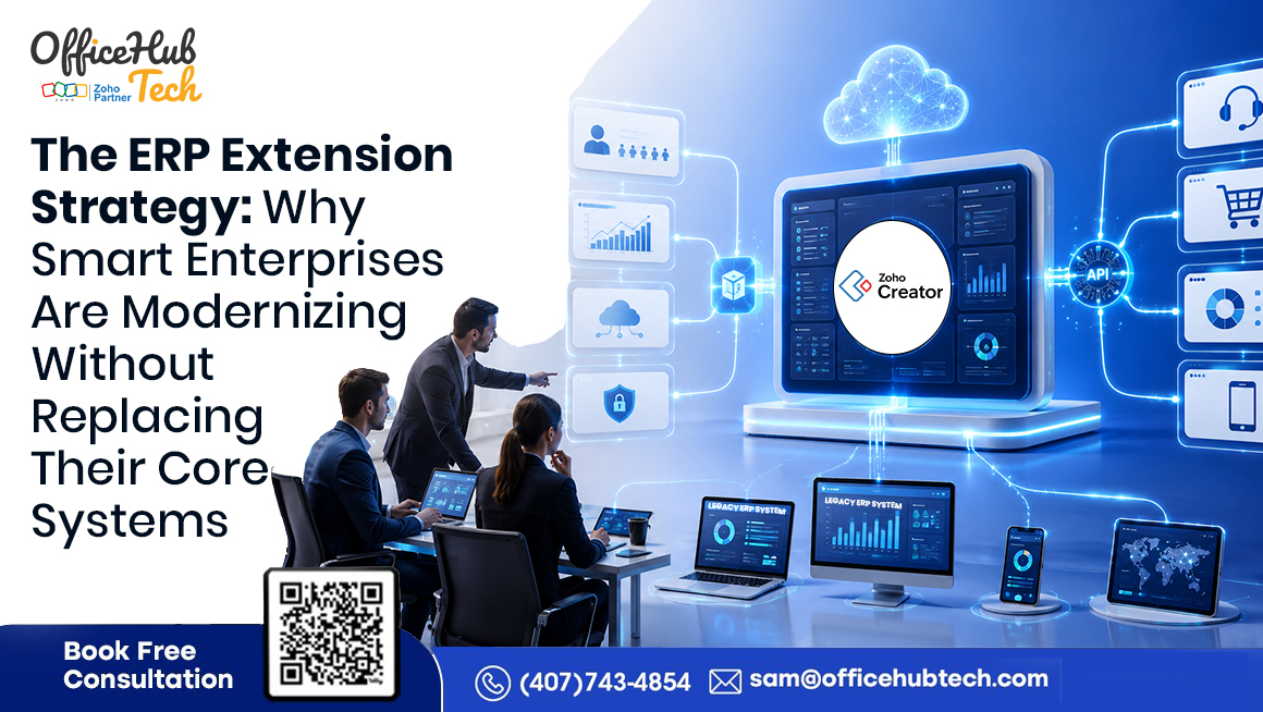 The ERP Extension Strategy: Why Smart Enterprises Are Modernizing Without Replacing Their Core Systems