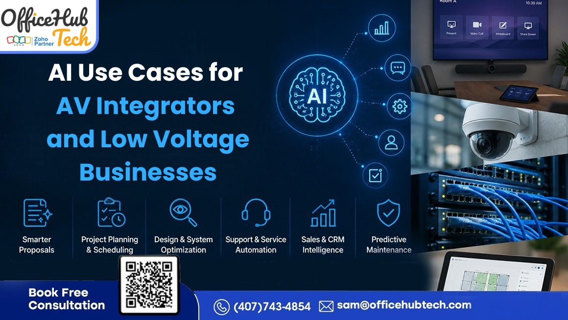AI Use Cases for AV Integrators and Low Voltage Businesses