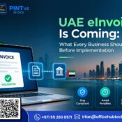UAE eInvoicing Is Coming: What Every Business Should Know Before Implementation. Learn about UAE e-invoicing requirements, implementation deadlines, accredited service providers, software selection, and how to prepare your business for compliance.